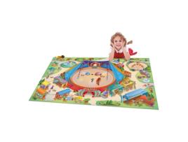 Tapete HOUSE OF KIDS (100 x 150 - Poliéster - Multicor)