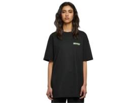 T-Shirt de Mulher DAYS BEYOND Oversized Boyfriend Sweet Preto (S)