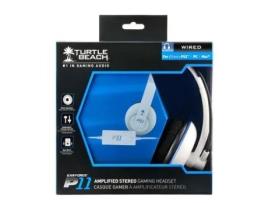 Auscultadores PS3 Gaming TURTLE BEACH P11 Branco