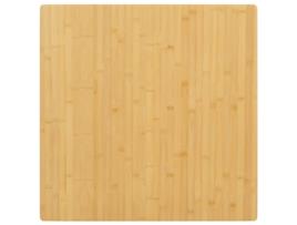 Tampo de Mesa 90X90X4 Cm Bambu VIDAXL