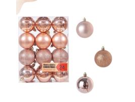Enfeites de Bola de Natal de 6 Cm Decoração de Árvore de Natal
