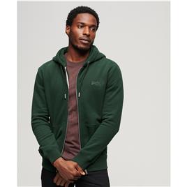 Superdry Casaco com capuz, fecho e logótipo, Essential