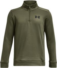 Sweatshirt Under Armour UA Armour Fleece 1/4 Zip-GRN