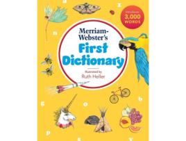 Livro merriam-webster's first dictionary de ruth heller (inglês)