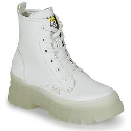 Buffalo  Botas baixas ASPHA RLD  Branco Disponível em tamanho para senhora. 36,37,38,39,40,41.Mulher > Sapatos > Botins 