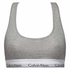 Soutiãs sem arco MODERN COTTON UNLINED BRALETTE  Cinza Disponível em tamanho para senhora. S,M,L,XS,IT S,IT M,IT L.Mulher > Roupa interior >Soutiãs sem arco