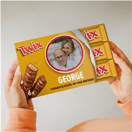 Caixa de presente Twix personalizada