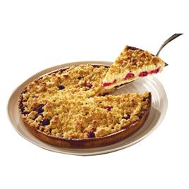 Tarte Crumble Maçã e Frutos Vermelhos Congelada 900g Davigel