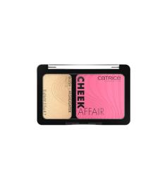Catrice - Paleta de blush e iluminador Cheek Affair - 010: Amor à primeira passada