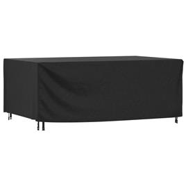 vidaXL Capa p/ mobiliário jardim 240x140x90 cm impermeável 420D preto