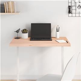 vidaXL Tampo de mesa 80x60x4 cm carvalho maciço não tratado
