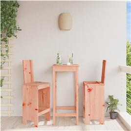 vidaXL Cadeiras de bar 2 pcs 40x42x120 cm madeira de douglas maciça