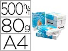 Papel Fotocopia Nautilus Superwhite 100% Reciclado Din A4 80 gr Pack de 500 Folhas