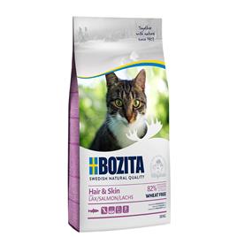 Bozita Hair & Skin sem trigo ração para gatos - Pack económico: 2 x 10 kg