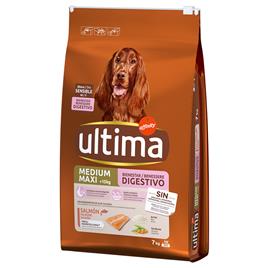 Ultima Medium/Maxi Sensitive com salmão - Pack económico: 2 x 7 kg