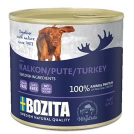 Bozita Patê 24 x 625 g para cães - Pack económico - com peru