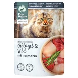 Pure Nature Senior Cat saquetas para gatos - Pack económico: 24 x 85 g