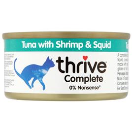 Thrive Complete 6 x 75 g - Atum com camarão e lulas