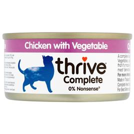 Thrive Complete 6 x 75 g - Frango com vegetais