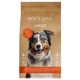 Dog's Love Adult com vaca ração para cães - 12 kg