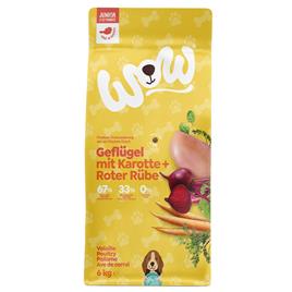 WOW Junior com aves ração para cães - 6 kg