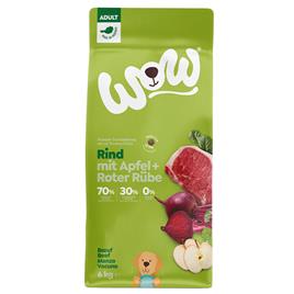WOW Adult com vaca ração para cães - Pack económico: 2 x 6 kg