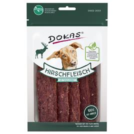 Dokas tiras de roer para cães de veado - Pack económico: 2 x 60 g