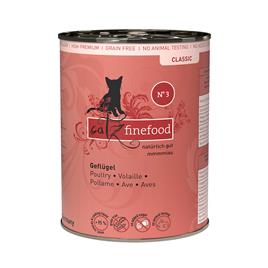 catz finefood Latas Pack Económico: 24 x 400 g - Aves