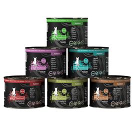 catz finefood Purrrr 6 x 200 g/190 g comida húmida para gatos - Pack II (6 variedades - 6 x 200/190 g)