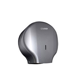 Dispensador Papel Higiénico Abs Elegance Cinza 26.8X13X29cm