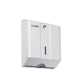 Porta Toalhitas Metal Oceano Branco 26.5X12X33cm