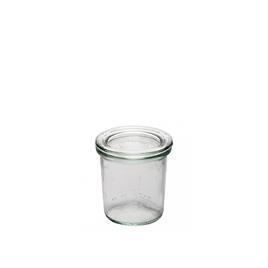 Frasco Vidro Weck com Tampa 140ml 6X7cm Pack 12