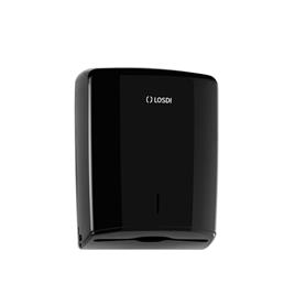 Porta Toalhitas Abs Elegance Preto 28.5X13.5X37.5cm