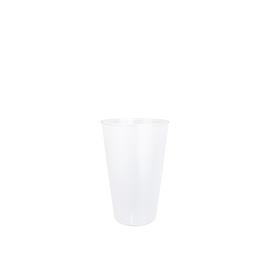 Copo Maleável Polipropileno Reuse Opaco 250ml 6.8X10.6cm
