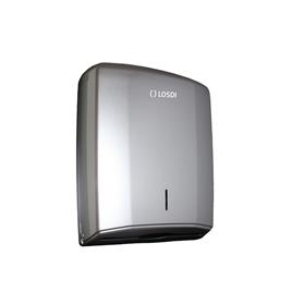 Porta Toalhitas Abs Elegance Cinza 28.5X13.5X37.5cm