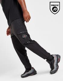 Zavetti Canada Rivelini Cargo Track Pants - Black, Black