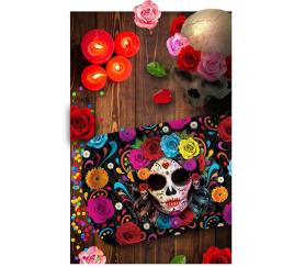 Bandeja plástica Catrina 39x24 cm