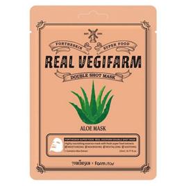 SUPER FOOD REAL VEGIFARM Aloe Vera Máscara Facial 23 ml