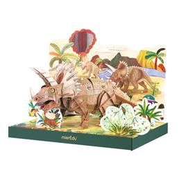 Puzzle Triceratops Eco 3D