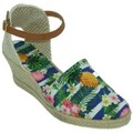 Cbp - Conbuenpie  Alpargatas Sandalia de piel de mujer by TROPPA (R.ST)  Azul Disponível em tamanho para senhora. 36,37,38,39,40,41,35.Mulher > Calçasdos > Espadrilhas  