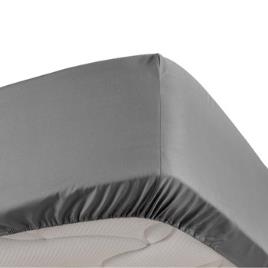 Lençol debaixo PERCALINE  Cinza Disponível em tamanho para senhora. 180x200 cm.Casa >Lençol debaixo