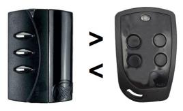 Comando ORIGINAL PUJOL VARIO 433,92 MHz Rolling Code (Preto) - P9EM4UB000