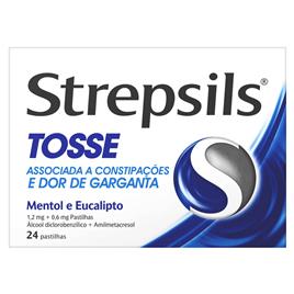 Strepsils Tosse 24 pastilhas