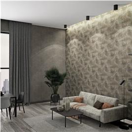 Noordwand Papel de parede Vintage Deluxe Graphic Circle Look verde