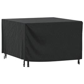 vidaXL Capa p/ mobiliário jardim 113x113x73 cm impermeável 420D preto