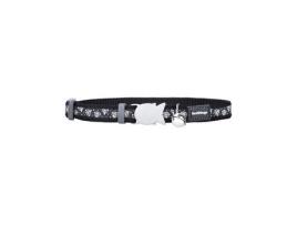 Coleira para Gato Red Dingo Diamond 20-32 cm Preto