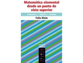 Livro Matemática Elemental Desde Un Punto De Vista Superior de Félix Klein (Espanhol)