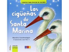 Livro Las Cigüeñas De Santa Marina de Marcelino Grandmontagne (Espanhol)
