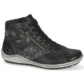 Remonte Dorndorf  Sapatilhas de cano-alto LAMIN  Preto Disponível em tamanho para senhora. 36,37,38,39,40,41.Mulher > Sapatos > Tenis