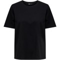 T-Shirt mangas curtas 15172124 LIFE  Preto Disponível em tamanho para senhora. EU S,EU M,EU L,EU XS.Mulher > Roupas > Camiseta